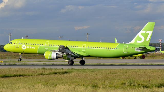 RA-73436:Airbus A321:S7 Airlines